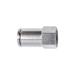 Metal Pu Fitting Straight 10mm 1/8